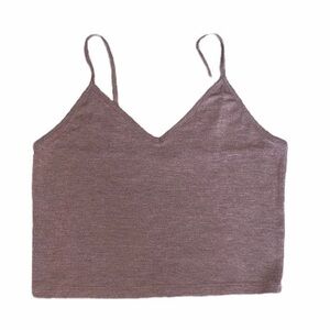 V-neck crop top Forever 21 spaghetti strap medium